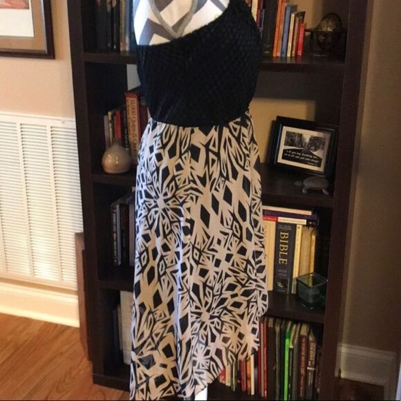 As U Wish Strapless Dress SMALL Black/Tan - Picture 6 of 10